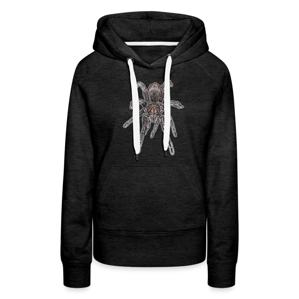 Frauen Hoodie Pamphobeteus sp Machala juvenile - Anthrazit