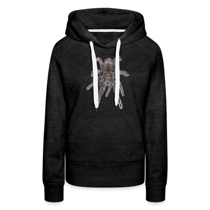 Frauen Hoodie Pamphobeteus sp Machala juvenile - Anthrazit