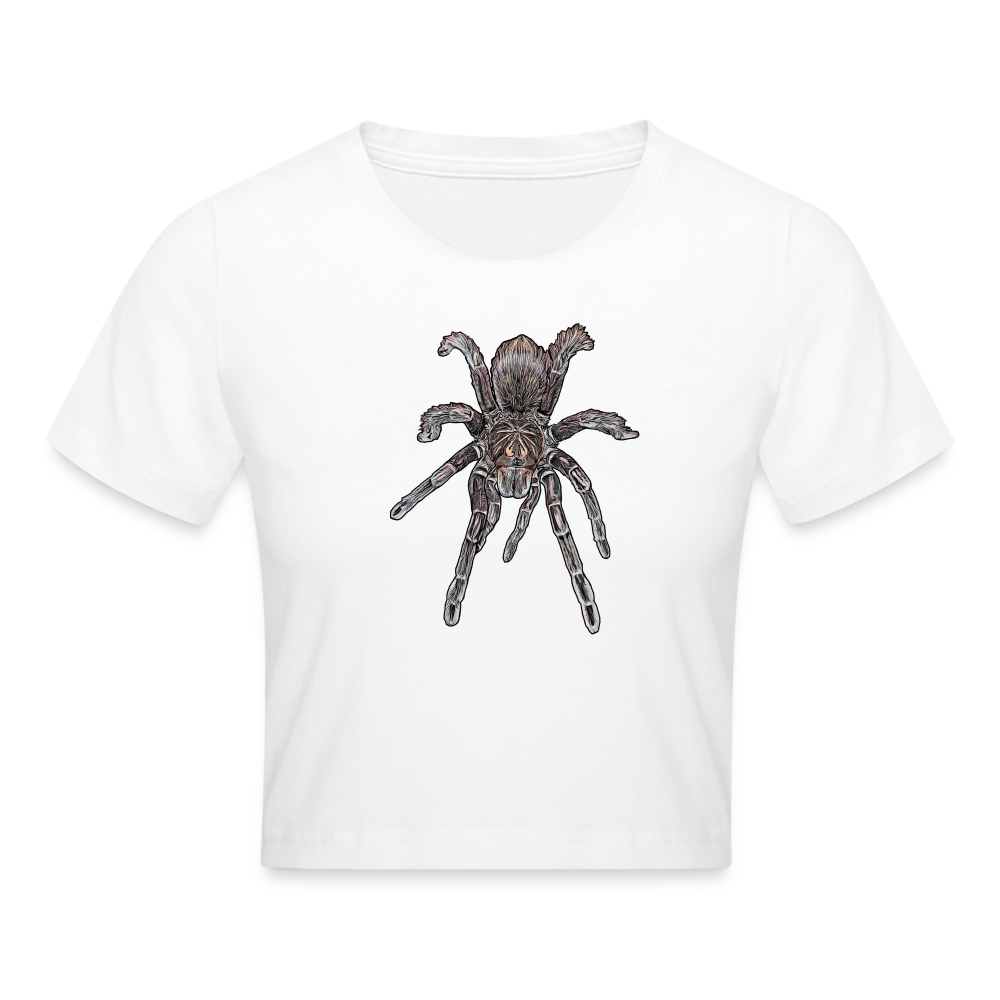 Crop T-Shirt Pamphobeteus sp Machala juvenile - weiß