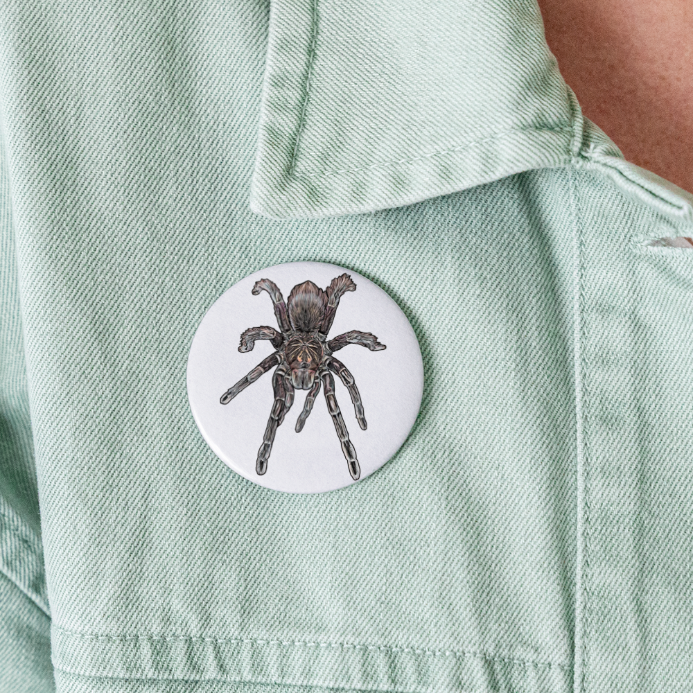 Buttons groß 56 mm (5er Pack) Pamphobeteus sp Machala juvenile - weiß