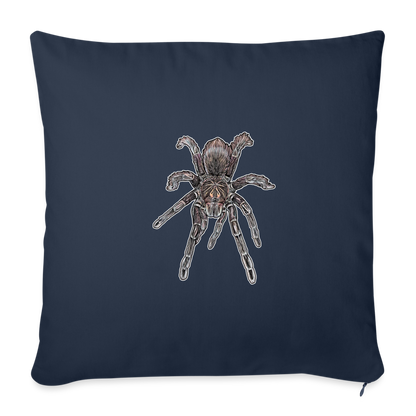 Sofakissen mit Füllung 44 x 44 cm Pamphobeteus sp Machala juvenile - Navy