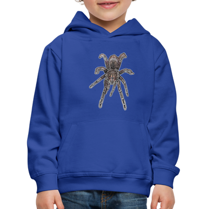 Kinder Hoodie Pamphobeteus sp Machala juvenile - Royalblau