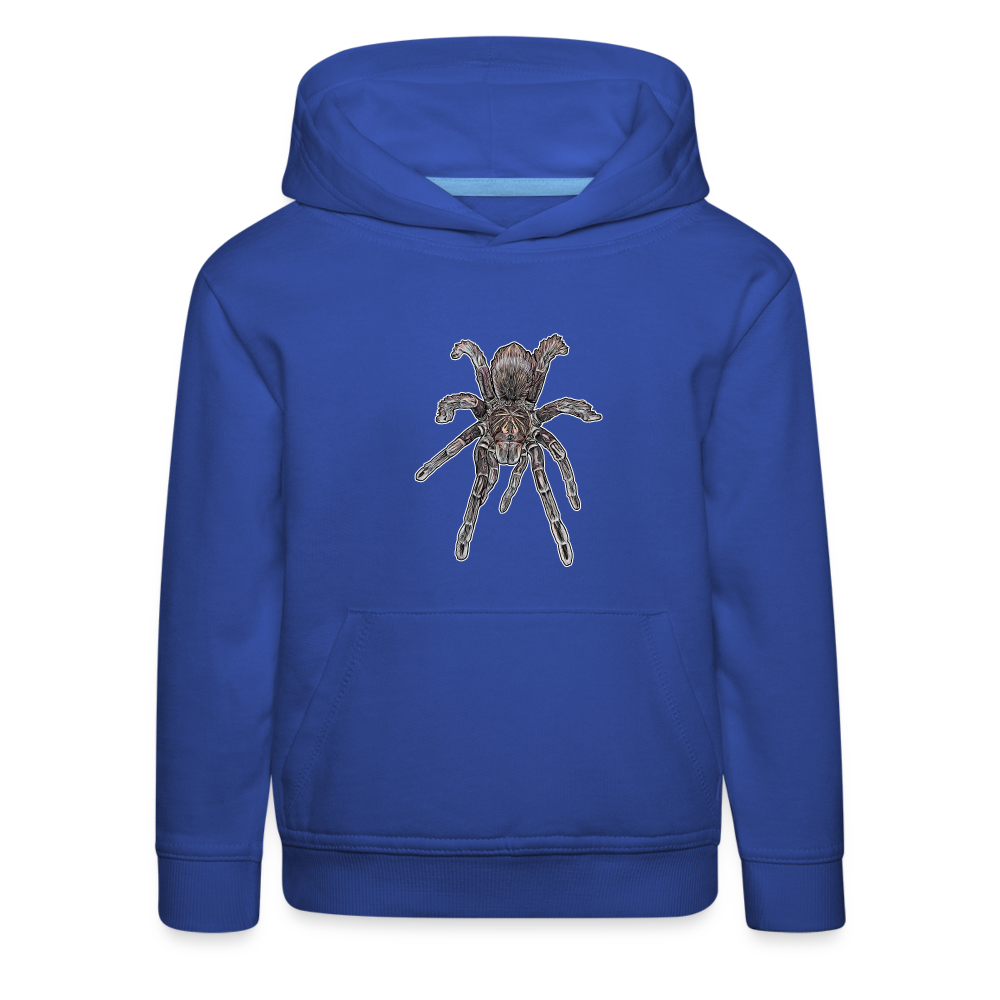 Kinder Hoodie Pamphobeteus sp Machala juvenile - Royalblau