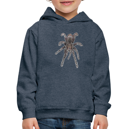 Kinder Hoodie Pamphobeteus sp Machala juvenile - Jeansblau