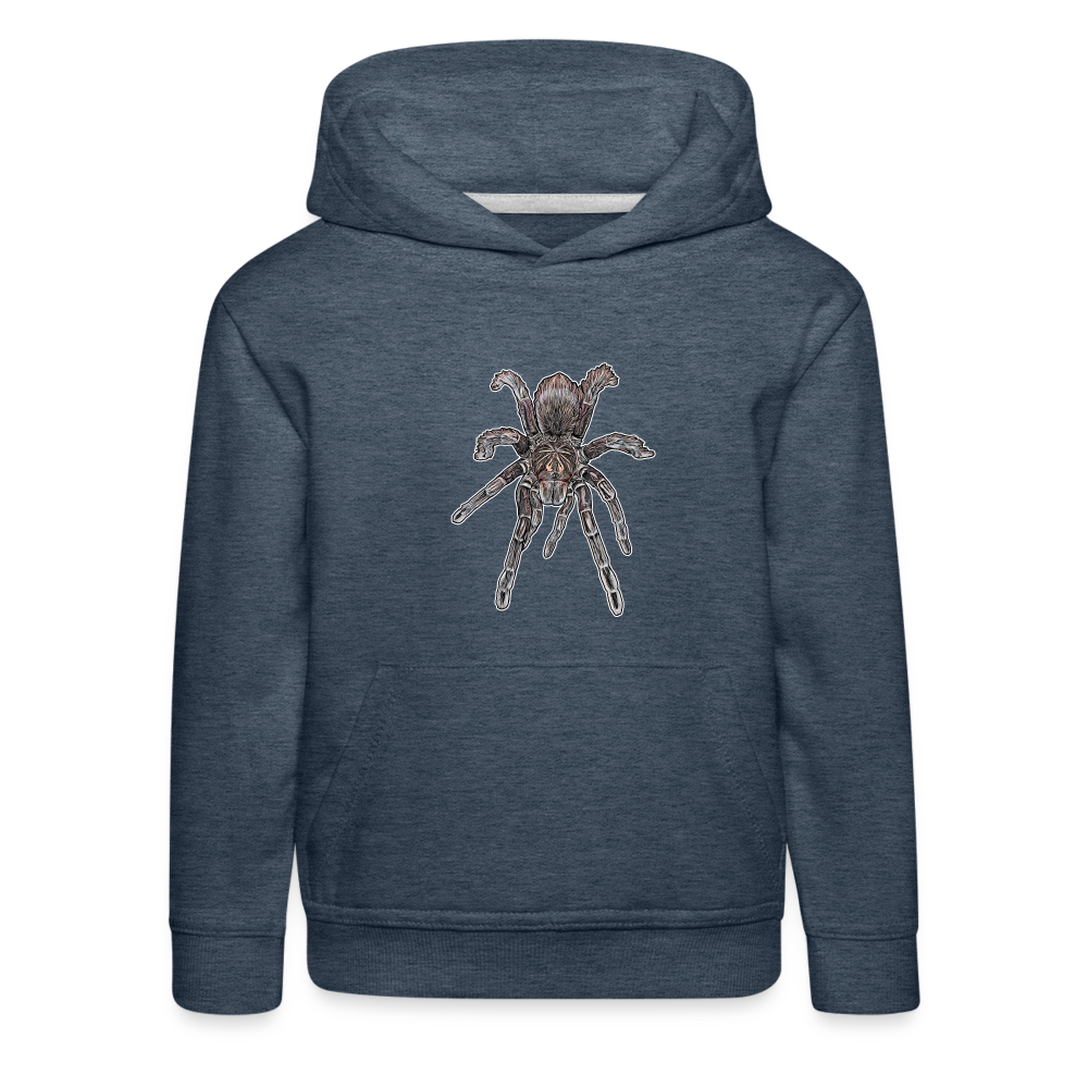 Kinder Hoodie Pamphobeteus sp Machala juvenile - Jeansblau