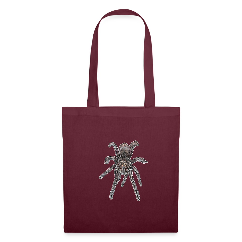 Stoffbeutel Pamphobeteus sp Machala juvenile - Burgunderrot