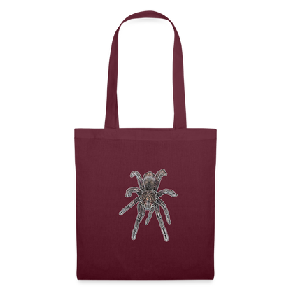 Stoffbeutel Pamphobeteus sp Machala juvenile - Burgunderrot