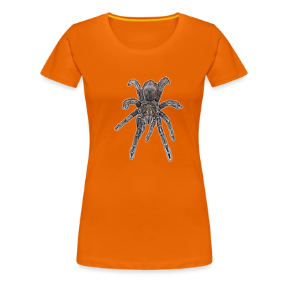 Frauen Basic T-Shirt Pamphobeteus sp Machala juvenile - Orange