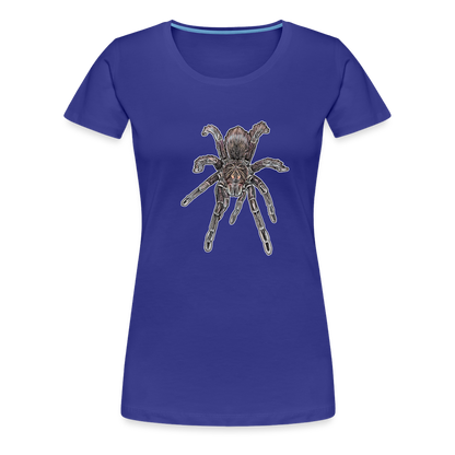 Frauen Basic T-Shirt Pamphobeteus sp Machala juvenile - Königsblau