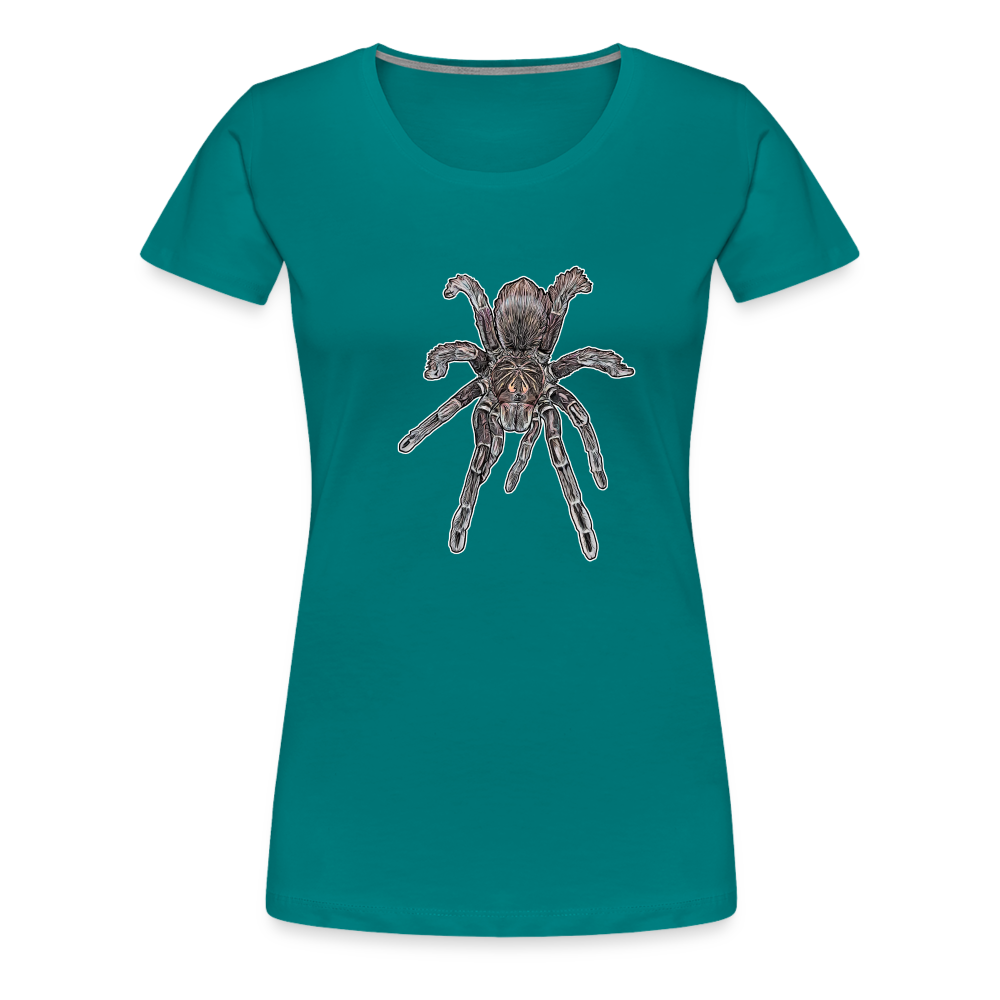 Frauen Basic T-Shirt Pamphobeteus sp Machala juvenile - Divablau