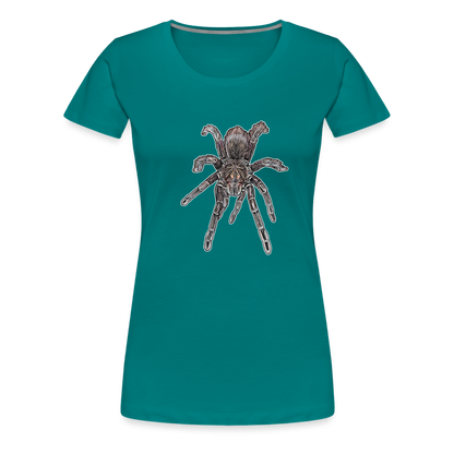 Frauen Basic T-Shirt Pamphobeteus sp Machala juvenile - Divablau