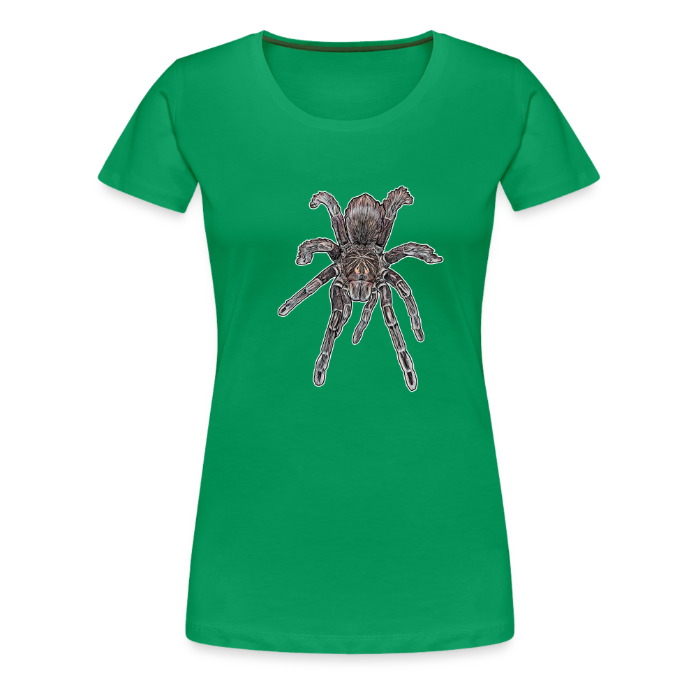 Frauen Basic T-Shirt Pamphobeteus sp Machala juvenile - Kelly Green