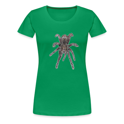 Frauen Basic T-Shirt Pamphobeteus sp Machala juvenile - Kelly Green