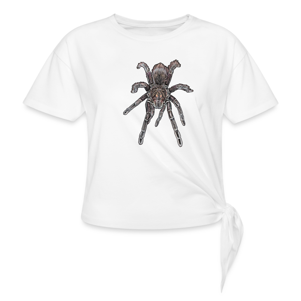 Frauen Knotenshirt Pamphobeteus sp Machala juvenile - weiß