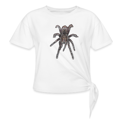 Frauen Knotenshirt Pamphobeteus sp Machala juvenile - weiß