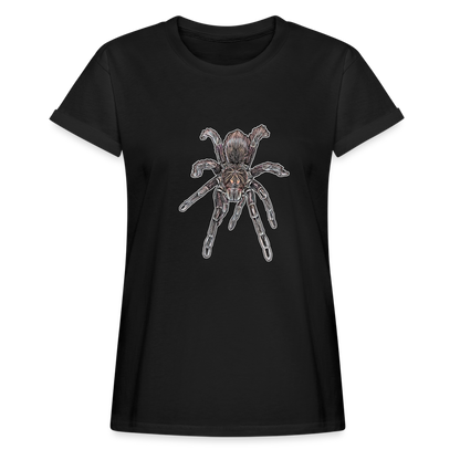 Frauen Oversized T-Shirt Pamphobeteus sp Machala juvenile - Schwarz