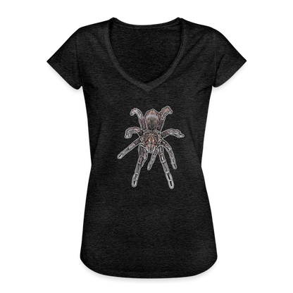 Frauen Vintage T-Shirt Pamphobeteus sp Machala juvenile - Anthrazit