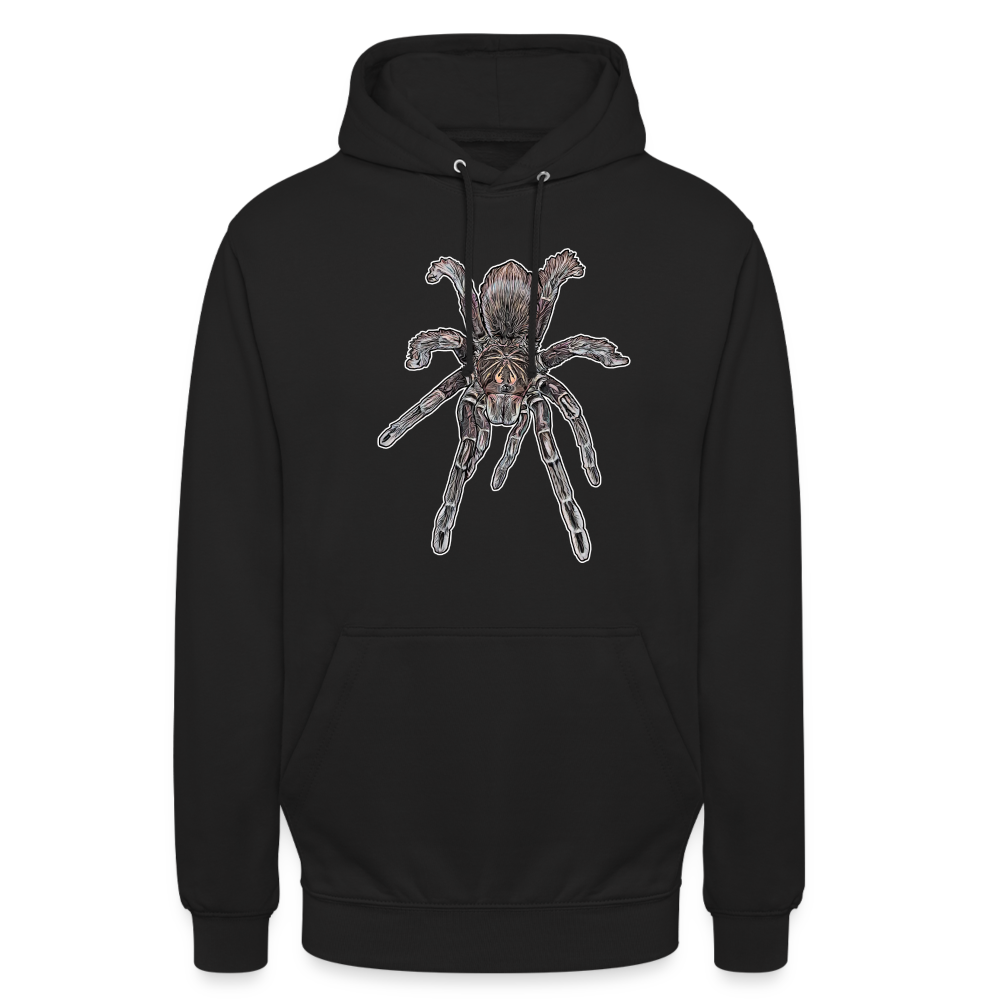 Unisex Hoodie Pamphobeteus sp Machala juvenile - Schwarz