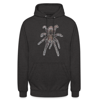 Unisex Hoodie Pamphobeteus sp Machala juvenile - Anthrazit