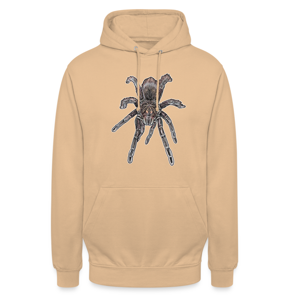 Unisex Hoodie Pamphobeteus sp Machala juvenile - Beige