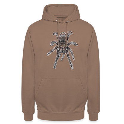 Unisex Hoodie Pamphobeteus sp Machala juvenile - Mokka