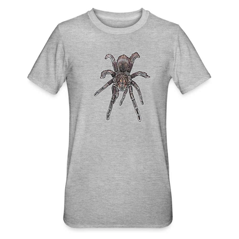 Unisex T-Shirt Pamphobeteus sp Machala juvenile - Grau meliert