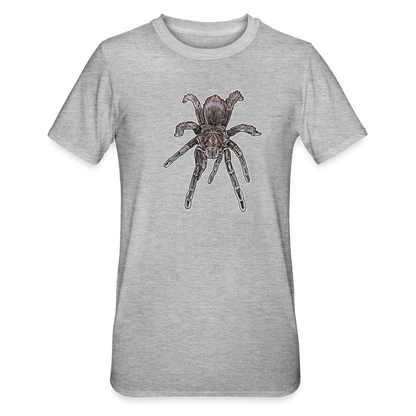 Unisex T-Shirt Pamphobeteus sp Machala juvenile - Grau meliert