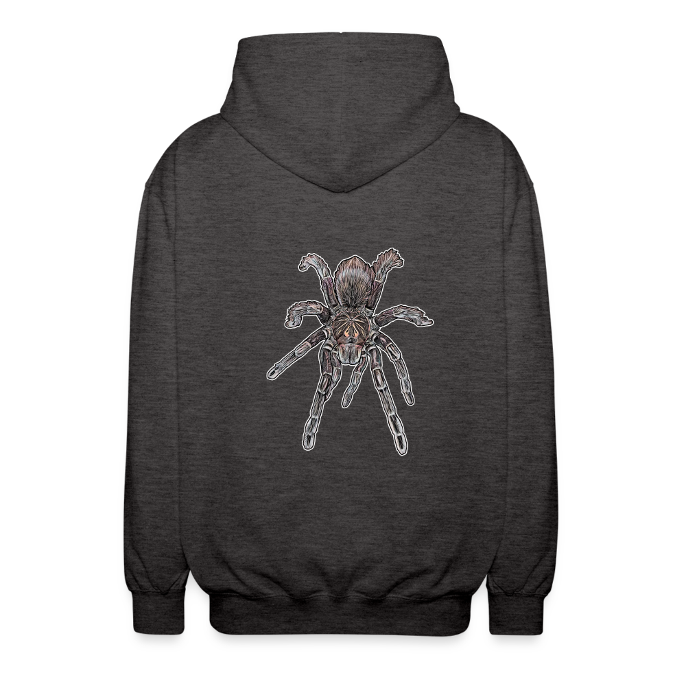 Unisex Zip-Hoodie Pamphobeteus sp Machala juvenile - Anthrazit