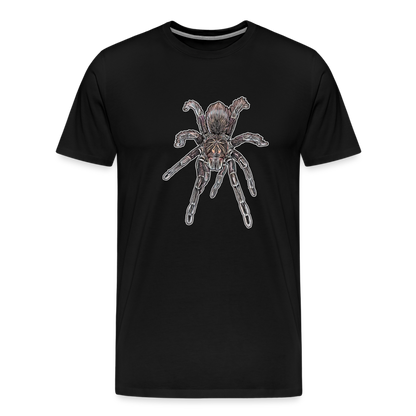 Männer Basic T-Shirt Pamphobeteus sp Machala juvenile - Schwarz