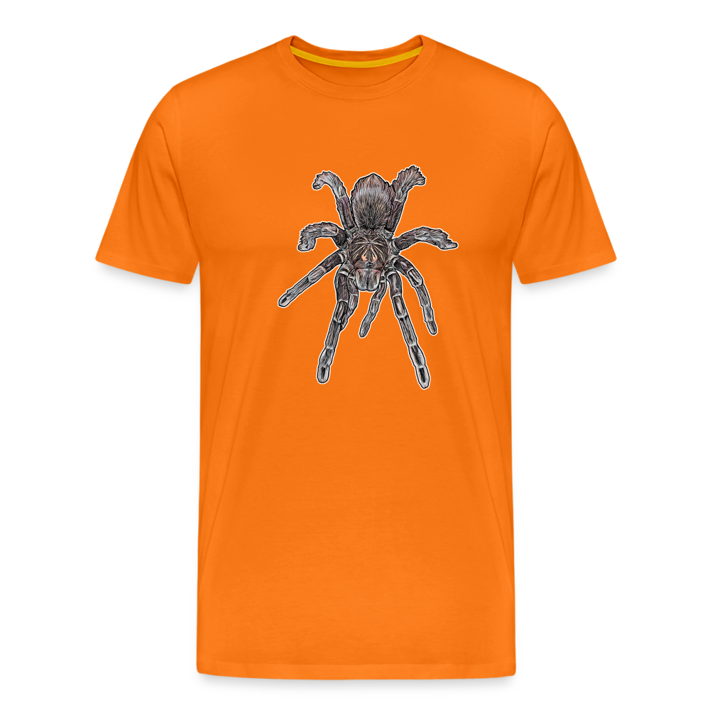 Männer Basic T-Shirt Pamphobeteus sp Machala juvenile - Orange