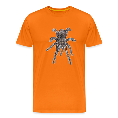 Männer Basic T-Shirt Pamphobeteus sp Machala juvenile - Orange