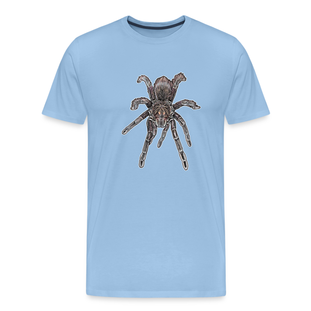 Männer Basic T-Shirt Pamphobeteus sp Machala juvenile - Sky