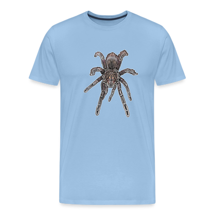 Männer Basic T-Shirt Pamphobeteus sp Machala juvenile - Sky