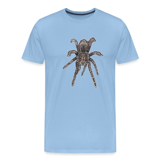 Männer Basic T-Shirt Pamphobeteus sp Machala juvenile - Sky