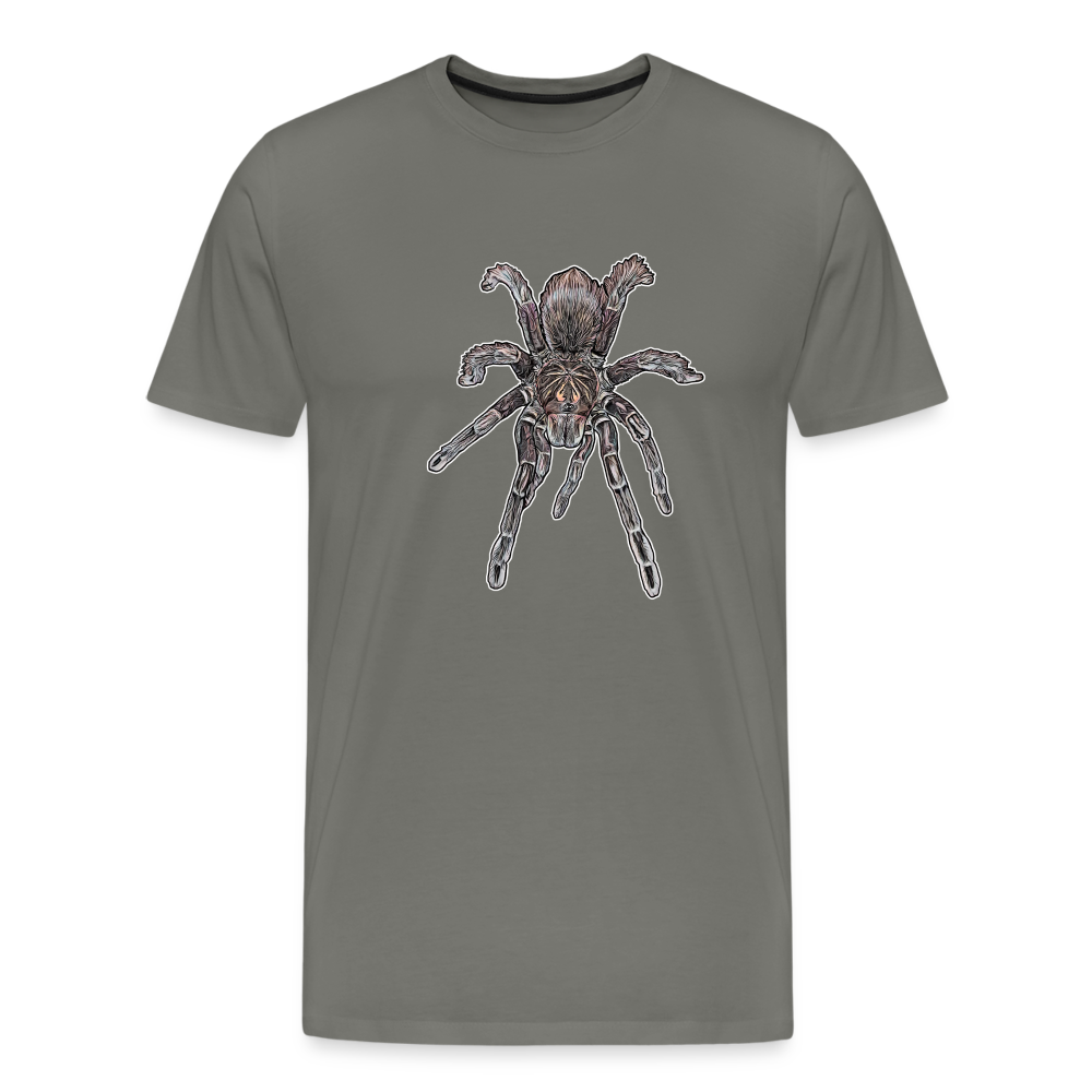 Männer Basic T-Shirt Pamphobeteus sp Machala juvenile - Asphalt