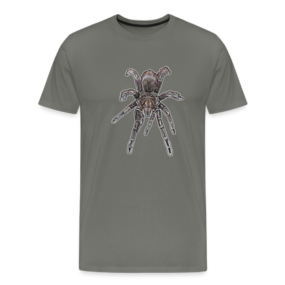 Männer Basic T-Shirt Pamphobeteus sp Machala juvenile - Asphalt