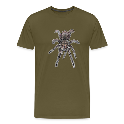 Männer Basic T-Shirt Pamphobeteus sp Machala juvenile - Khaki