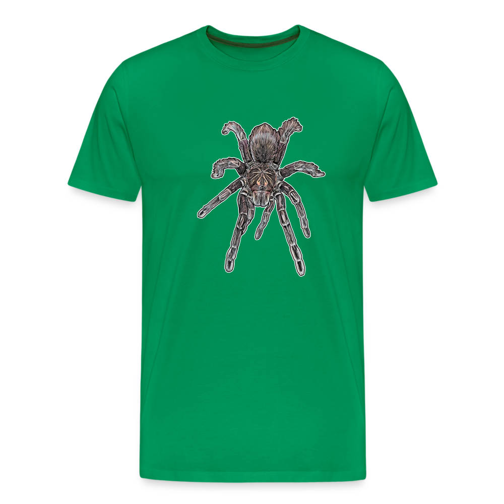 Männer Basic T-Shirt Pamphobeteus sp Machala juvenile - Kelly Green