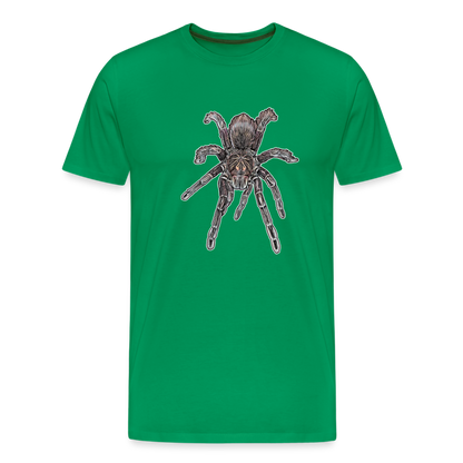 Männer Basic T-Shirt Pamphobeteus sp Machala juvenile - Kelly Green