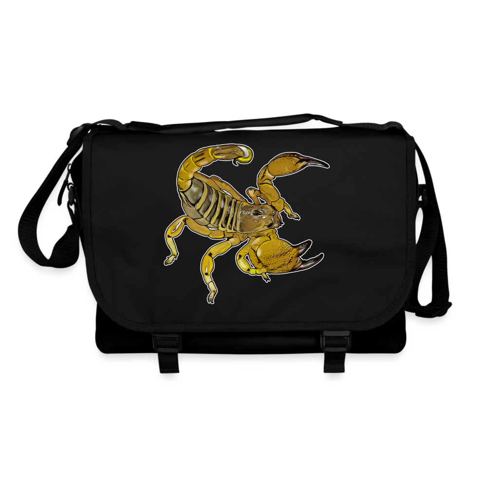 Umhängetasche Scorpio maurus palmatus - Schwarz/Schwarz