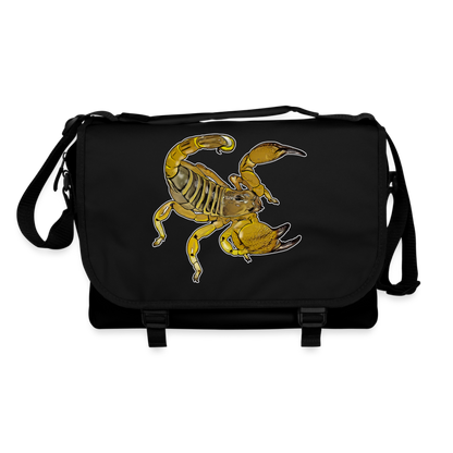 Umhängetasche Scorpio maurus palmatus - Schwarz/Schwarz