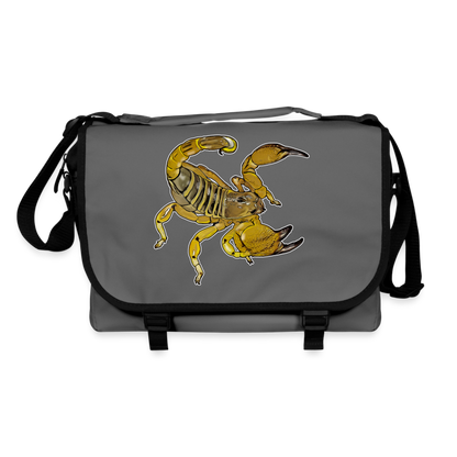 Umhängetasche Scorpio maurus palmatus - Graphit/Schwarz