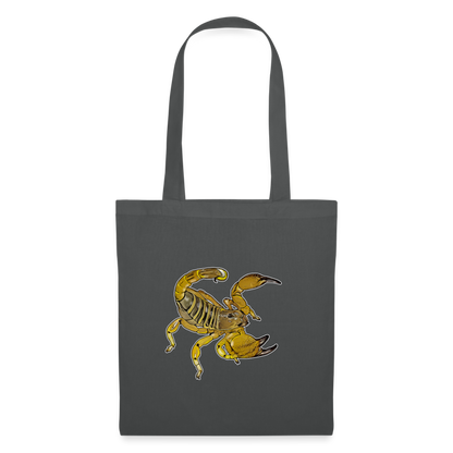 Stoffbeutel Scorpio maurus palmatus - Graphite