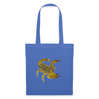 Stoffbeutel Scorpio maurus palmatus - Hellblau