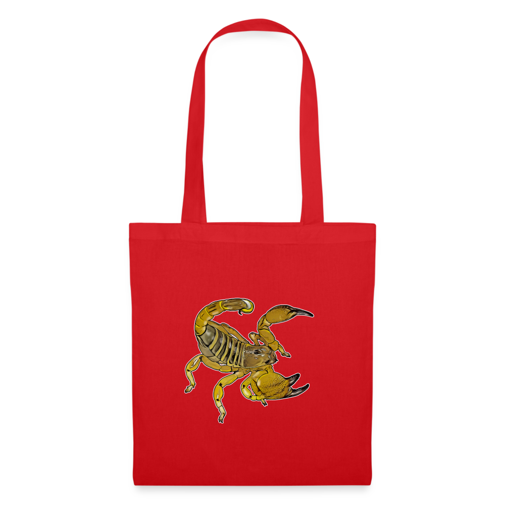Stoffbeutel Scorpio maurus palmatus - Rot