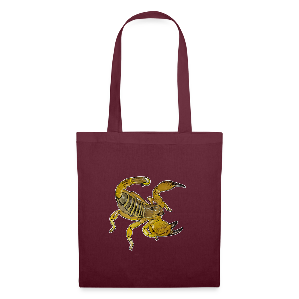 Stoffbeutel Scorpio maurus palmatus - Burgunderrot