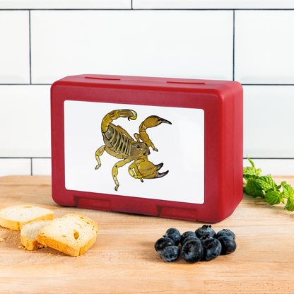 Lunchbox Scorpio maurus palmatus - Rot