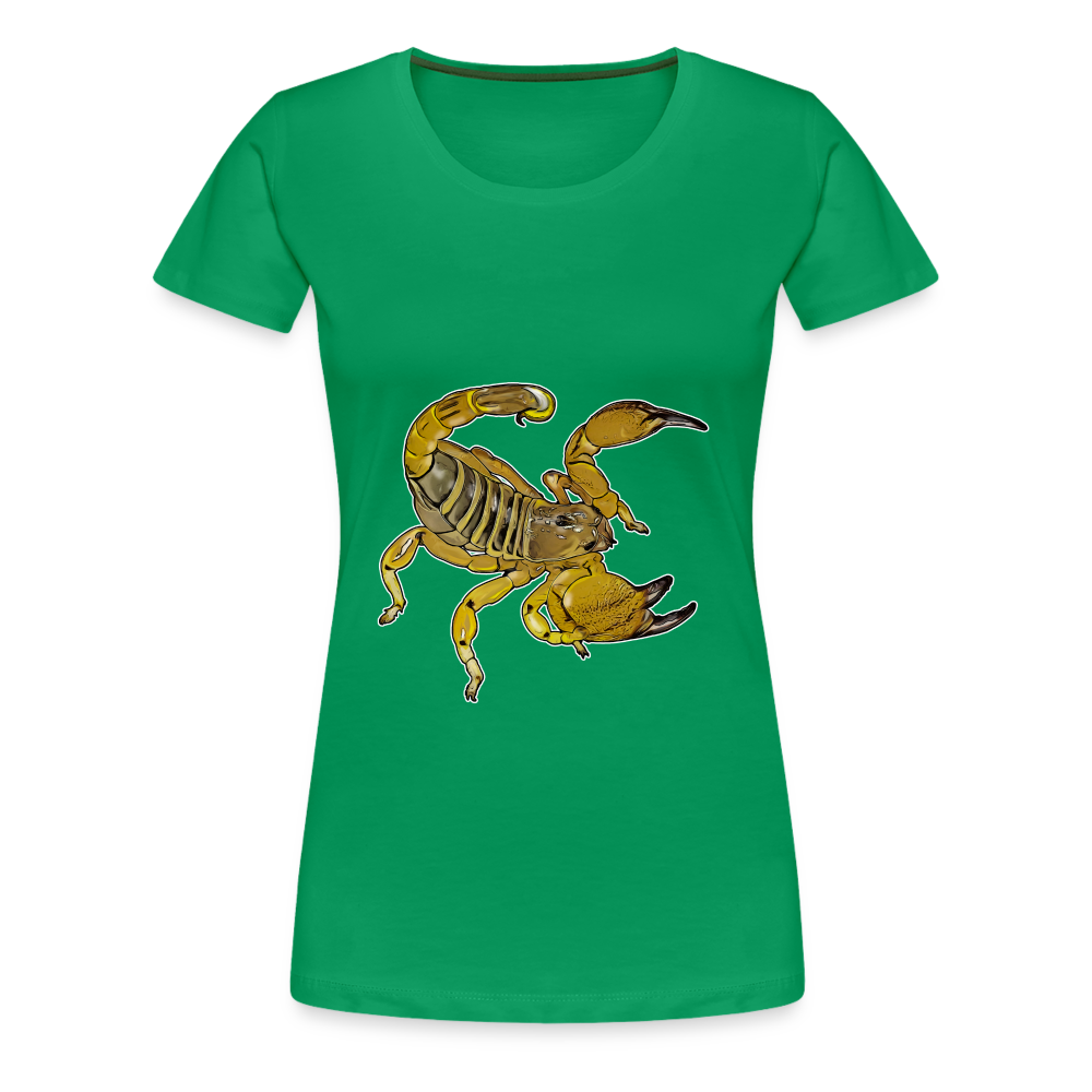 Frauen Basic T-Shirt Scorpio maurus palmatus - Kelly Green