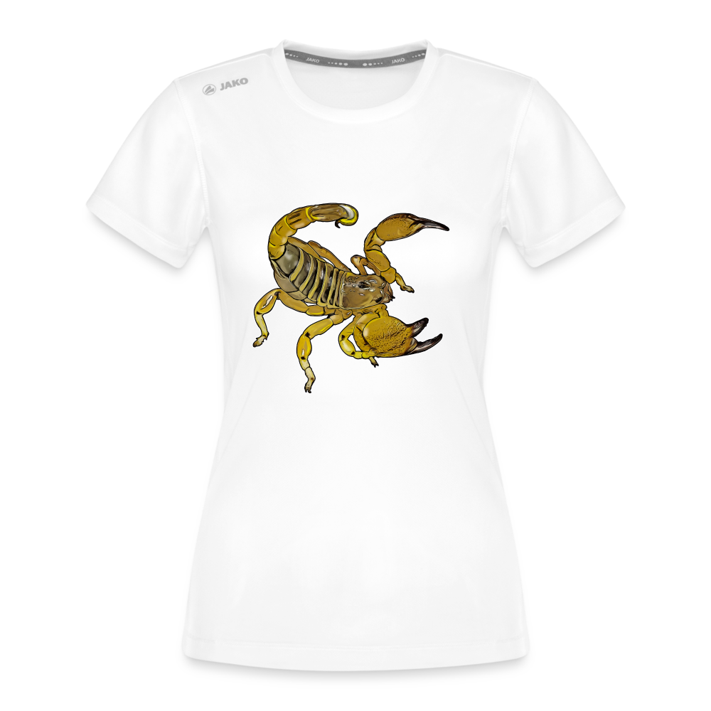 Frauen JAKO Sportswear T-Shirt Scorpio maurus palmatus - weiß