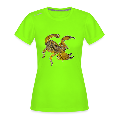 Frauen JAKO Sportswear T-Shirt Scorpio maurus palmatus - Neongrün